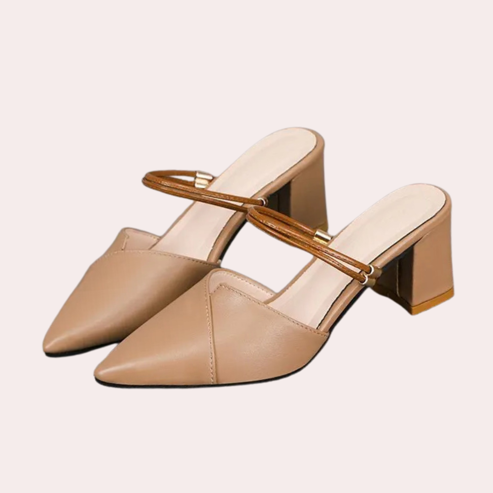 Elegante Damensandalen mit schickem Absatz