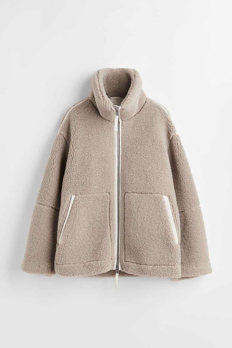 ModeGeist | Warme Fleece Jacke