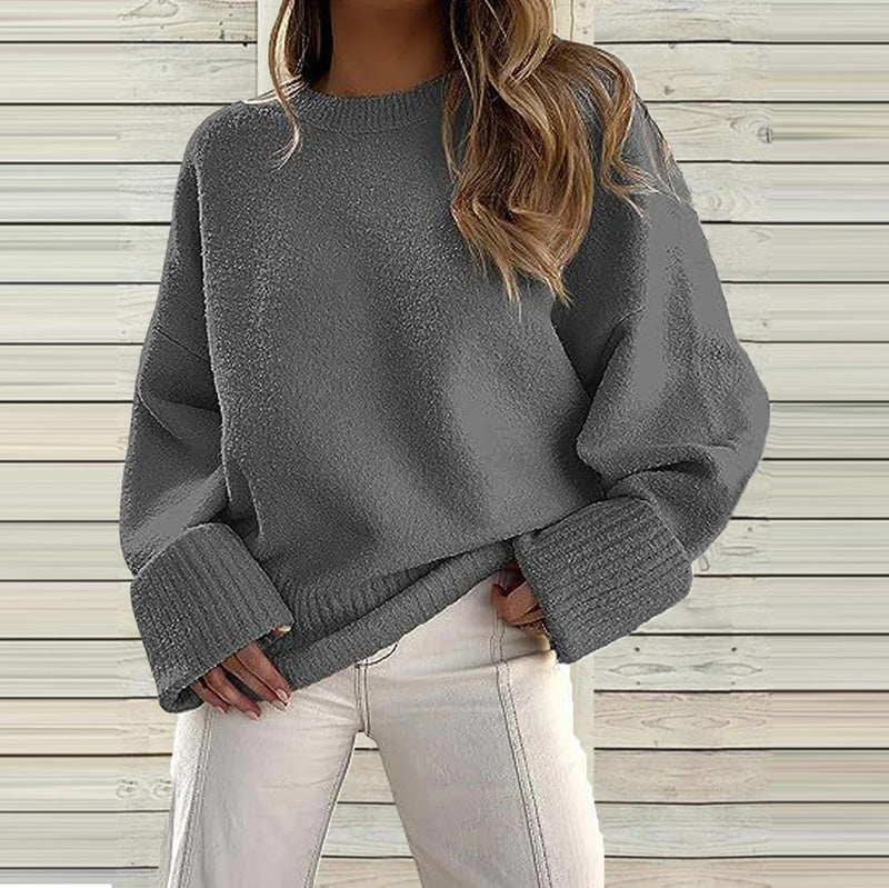 ModeGeist | Oversize Strickpullover Acryl Modern und Komfortabel