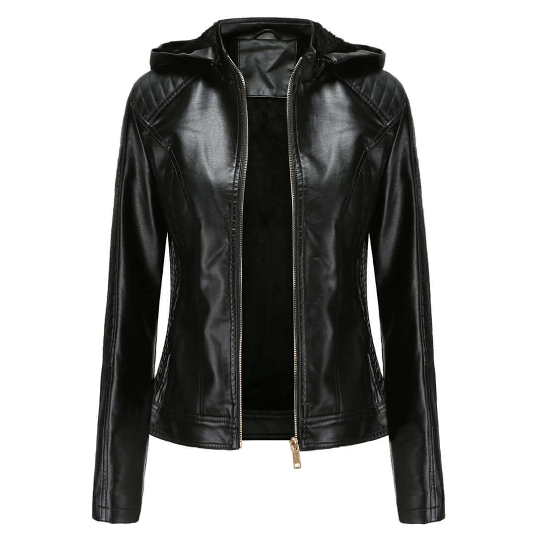 ModeGeist | Damen abnehmbare Kapuzenjacke
