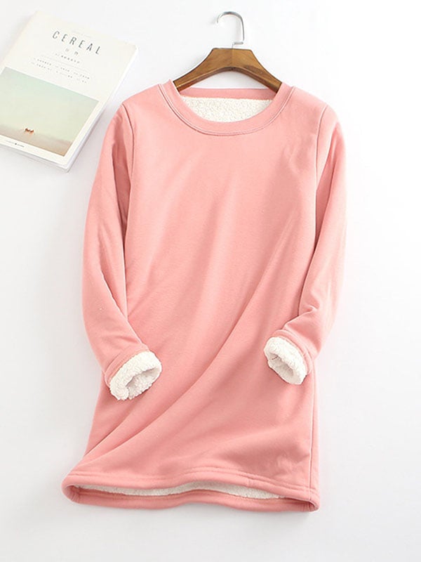 Belen: Sweatshirtt mit Fleecefutter