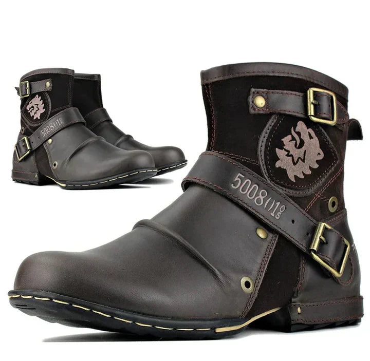 ModeGeist | Herrenstiefel mit Robuster Sohle