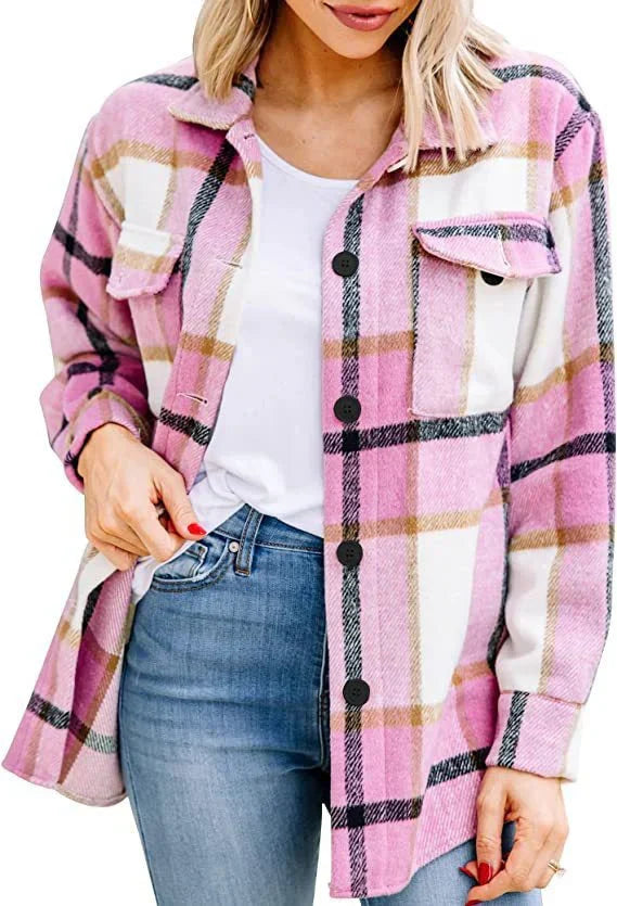 ModeGeist | Warme Damenjacke Langarm