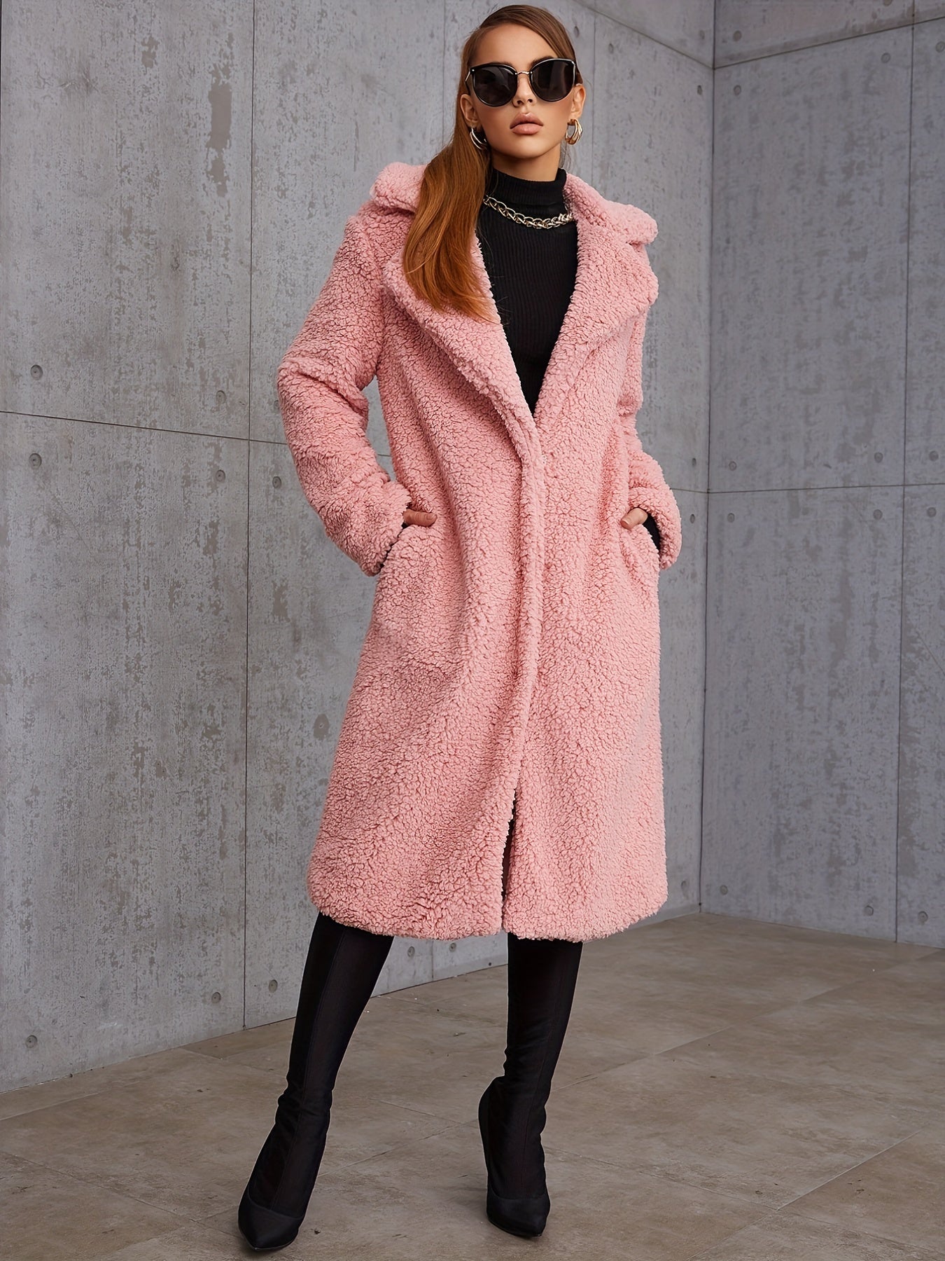 ModeGeist | Teddy - Mantel - Kuscheliger Winter - Traum