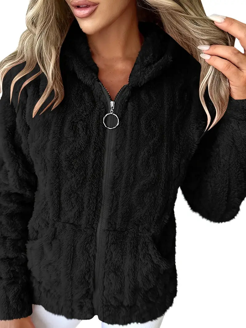 ModeGeist | Langarm Kapuzenpullover mit Reißverschluss