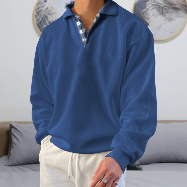 Klassisches Polo-Sweatshirt von Fudus
