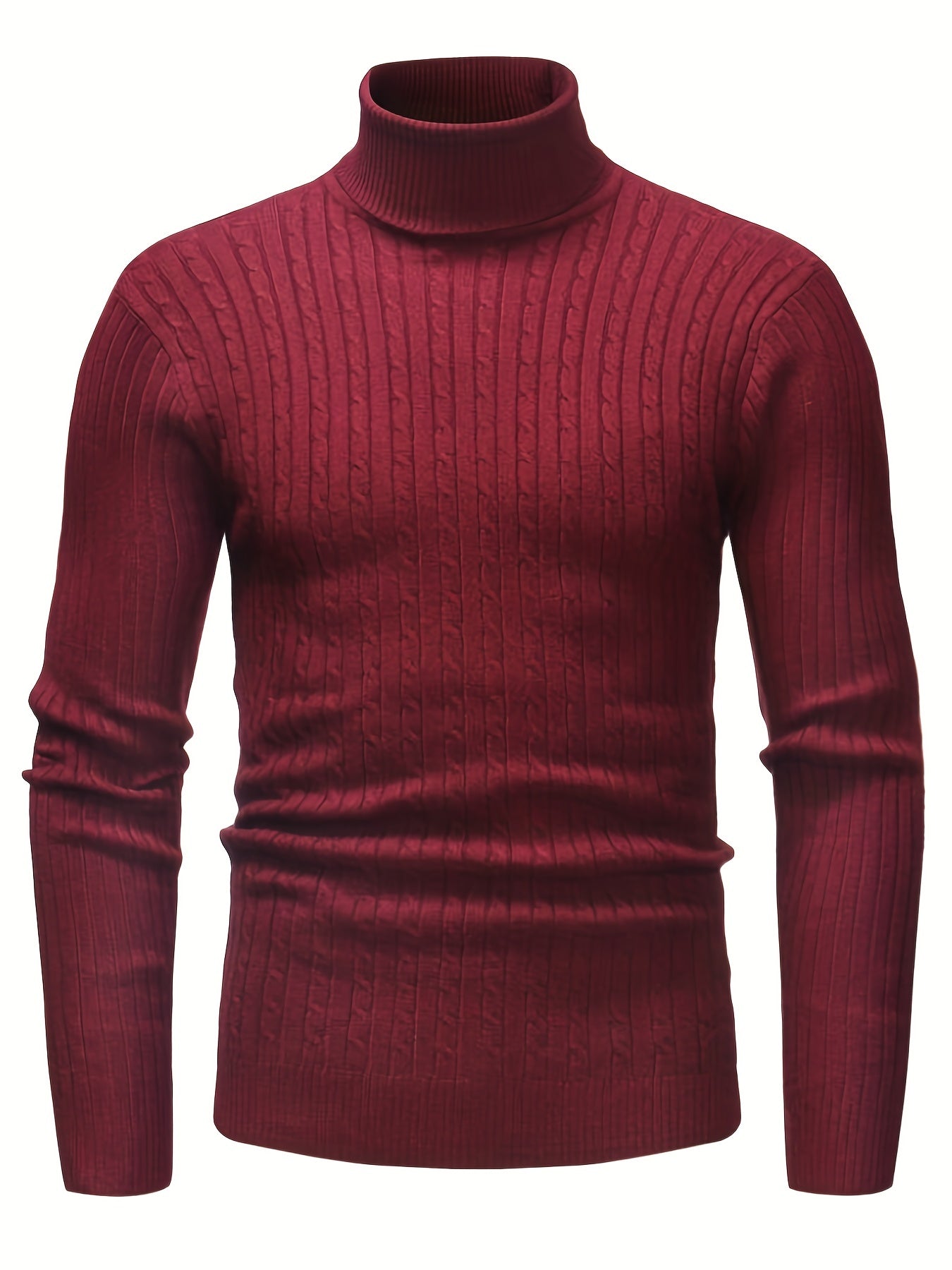 ModeGeist | Kabelstrick Rollkragenpullover Weich und Warm Perfekt für Herbst und Winter