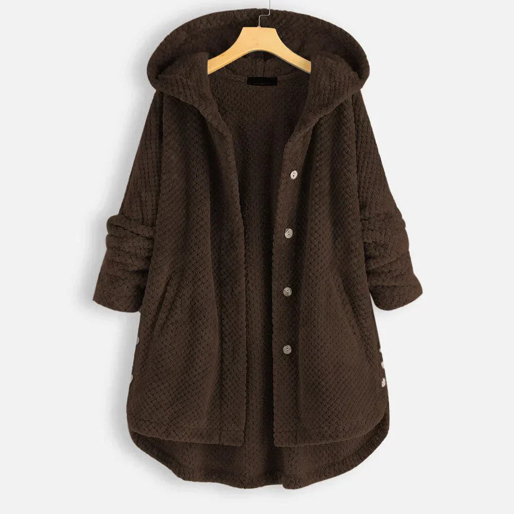 ModeGeist | Übergroße Kapuzenjacke für Frauen Arabella