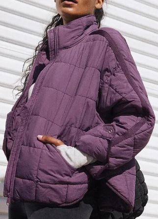 ModeGeist | Gepolsterte Jacke mit Stehkragen