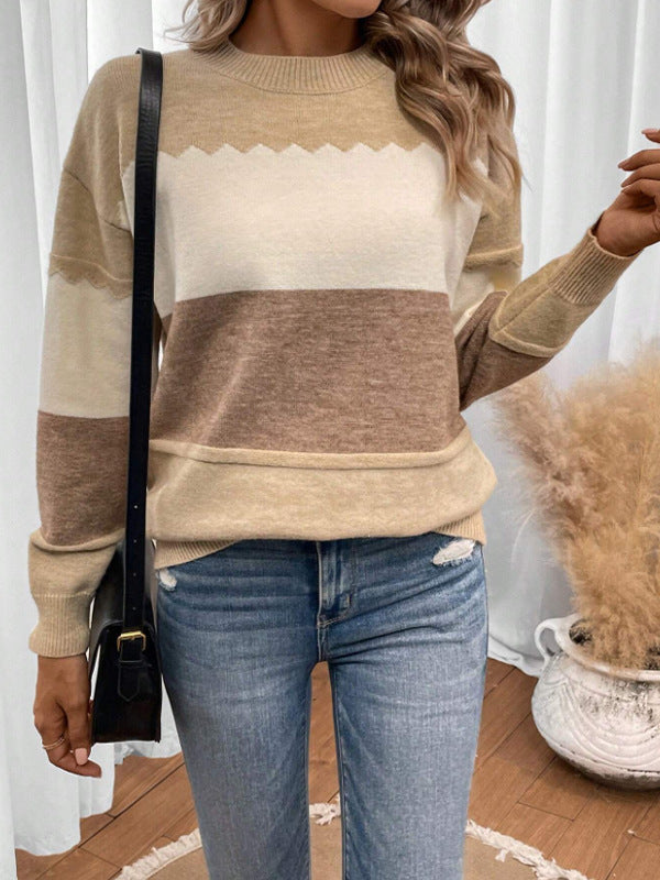ModeGeist | Strickpullover in sanften Pastellfarben