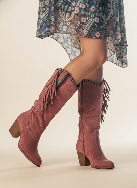 MODEGEIST Damen Komfort-Stiefel Knöchelhoch Schwarz