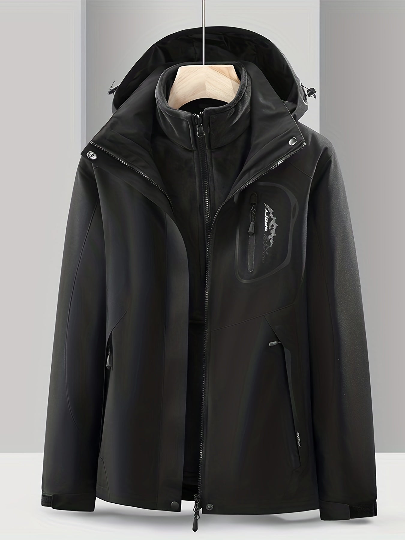 ModeGeist | 3-In-1 Wasserdichte Jacke