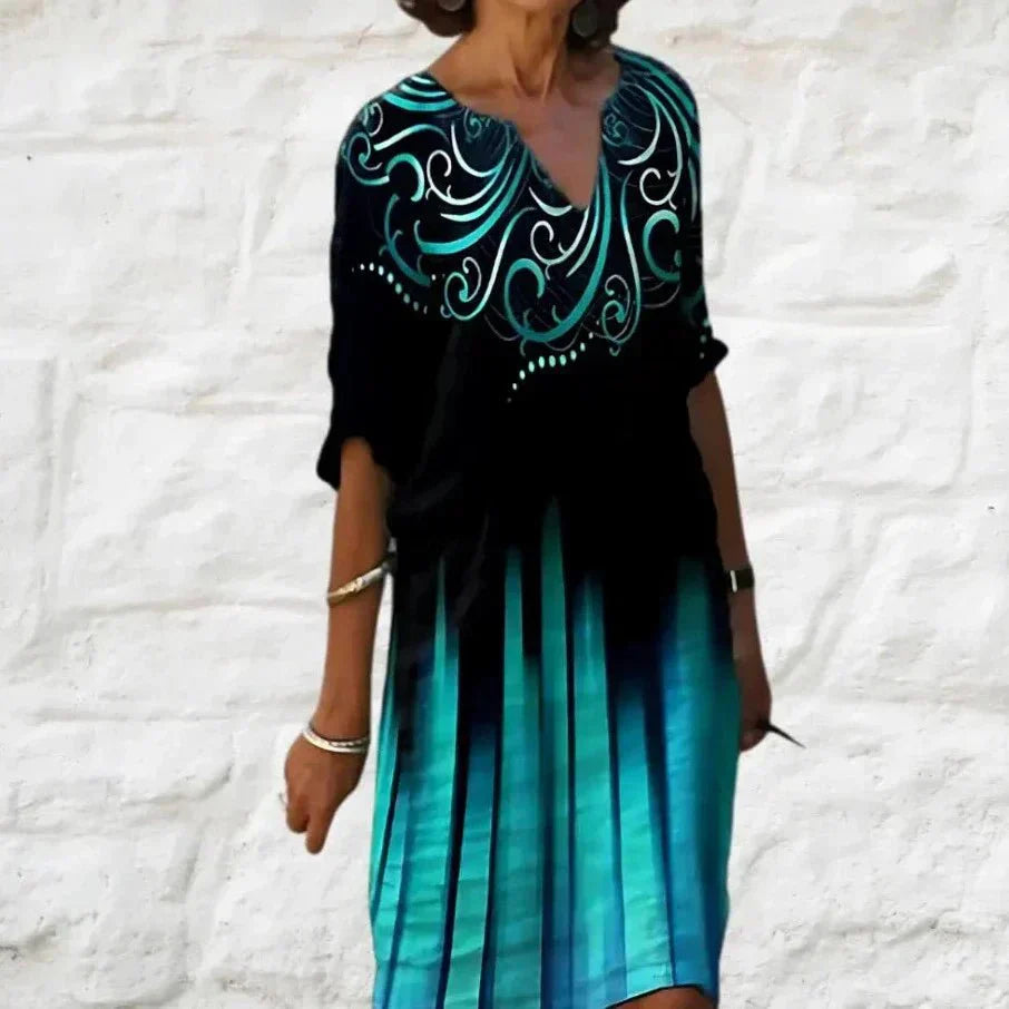 Adelvindra: Elegantes Abendkleid im klassischen Stil