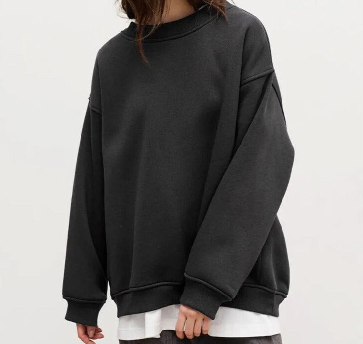 ModeGeist | Übergrößer Strickpullover für lässiges Schichten