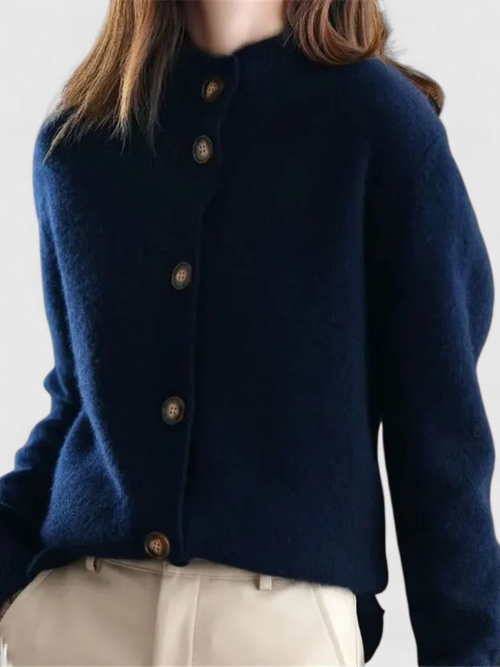 ModeGeist | Strickcardigan mit Knopfleiste