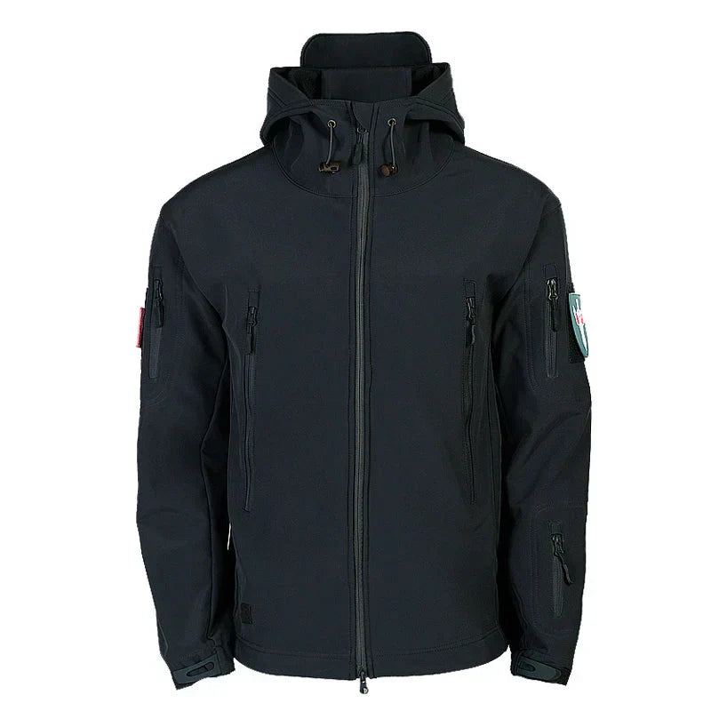 ModeGeist | Wasserdichte Softshell-jacke Polyester Robust, Winddicht