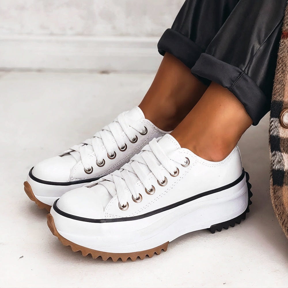 MODEGEIST Damen Sneakers Leicht Atmungsaktiv Fußgewölbestütze