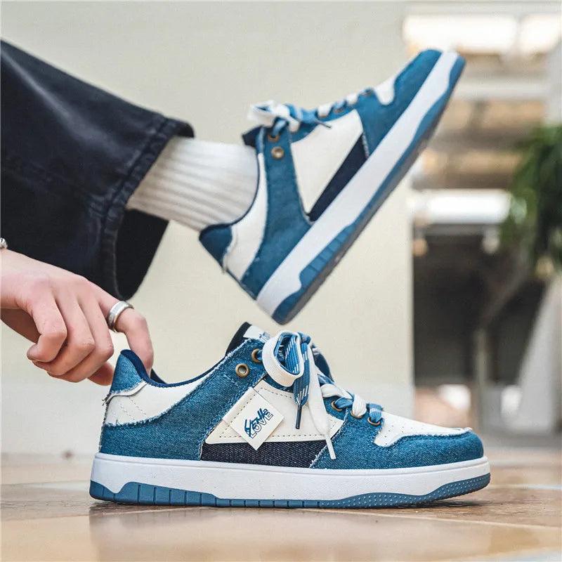 Ryler Low-Top Skate Shoes with Contrast Laces