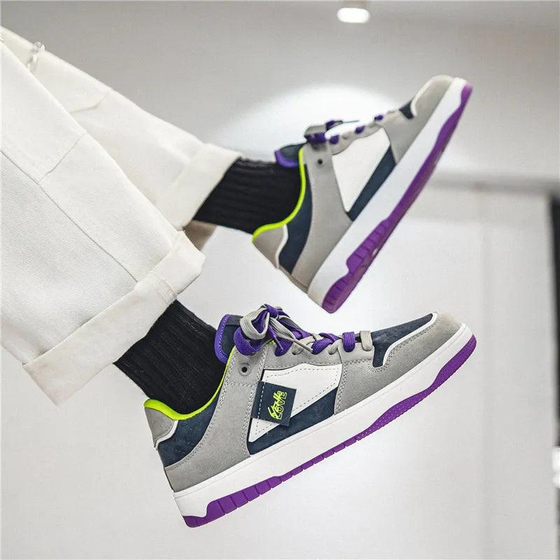 Ryler Low-Top Skate Shoes with Contrast Laces