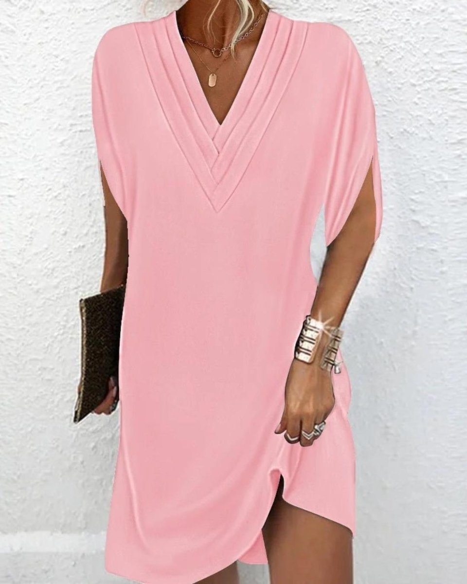 Annelis Abendkleid mit V-Ausschnitt