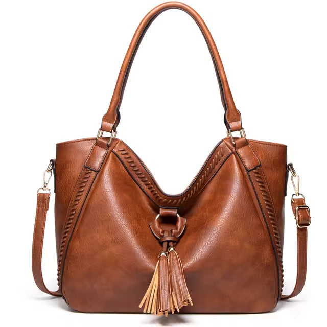Edle Damenhandtasche aus Leder - Ulrike