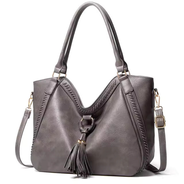 Edle Damenhandtasche aus Leder - Ulrike