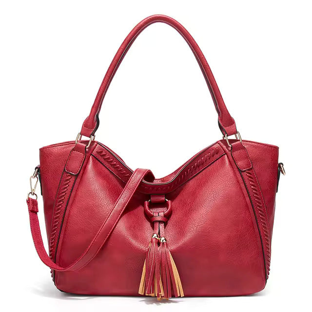 Edle Damenhandtasche aus Leder - Ulrike