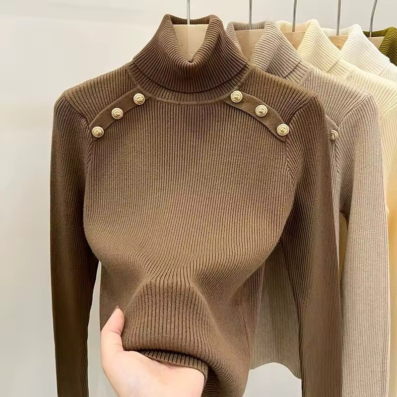 EVI Damen Rollkragenpullover