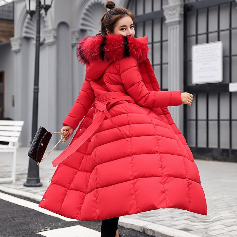 Damen Winter-Pufferjacke Lieka - Lang