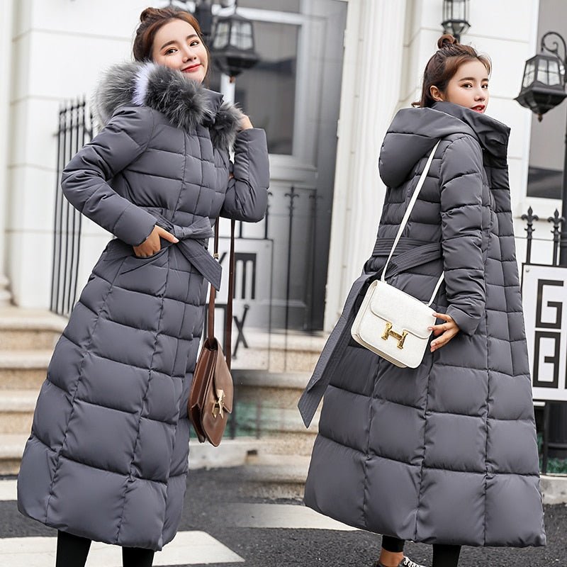 Damen Winter-Pufferjacke Lieka - Lang