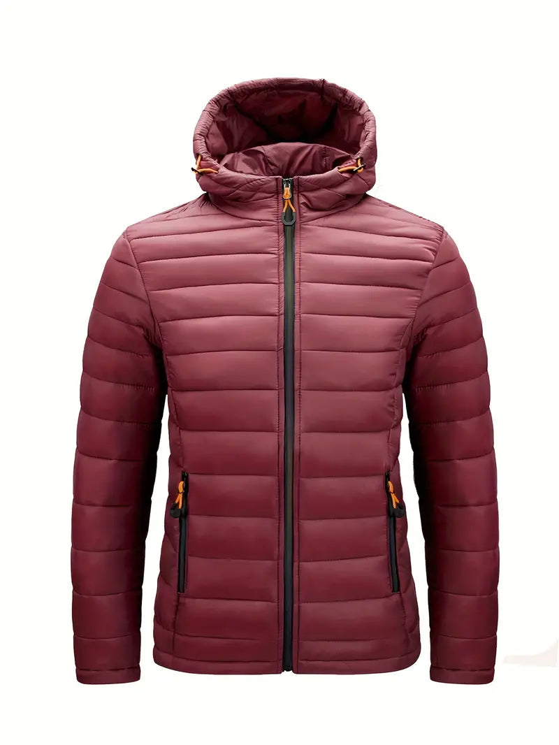 ModeGeist | Daunen Winterjacke mit Kapuze - Stilvoll