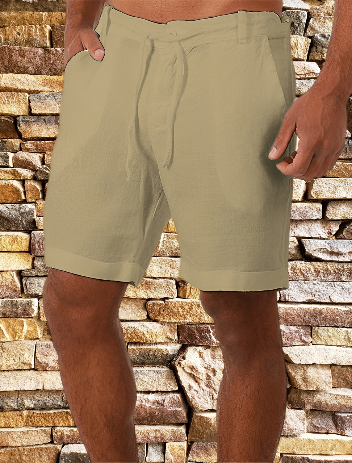 Sommerliche Herren-Shorts mit Atmungsaktivität - Friedrichus