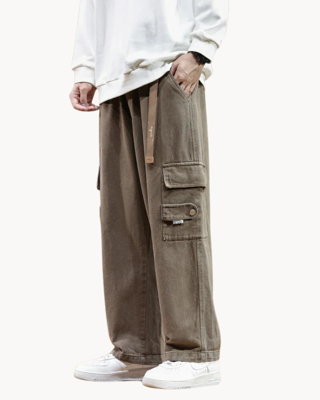 Männer Cargohose Atmungsaktiv für den Sommer - Norino