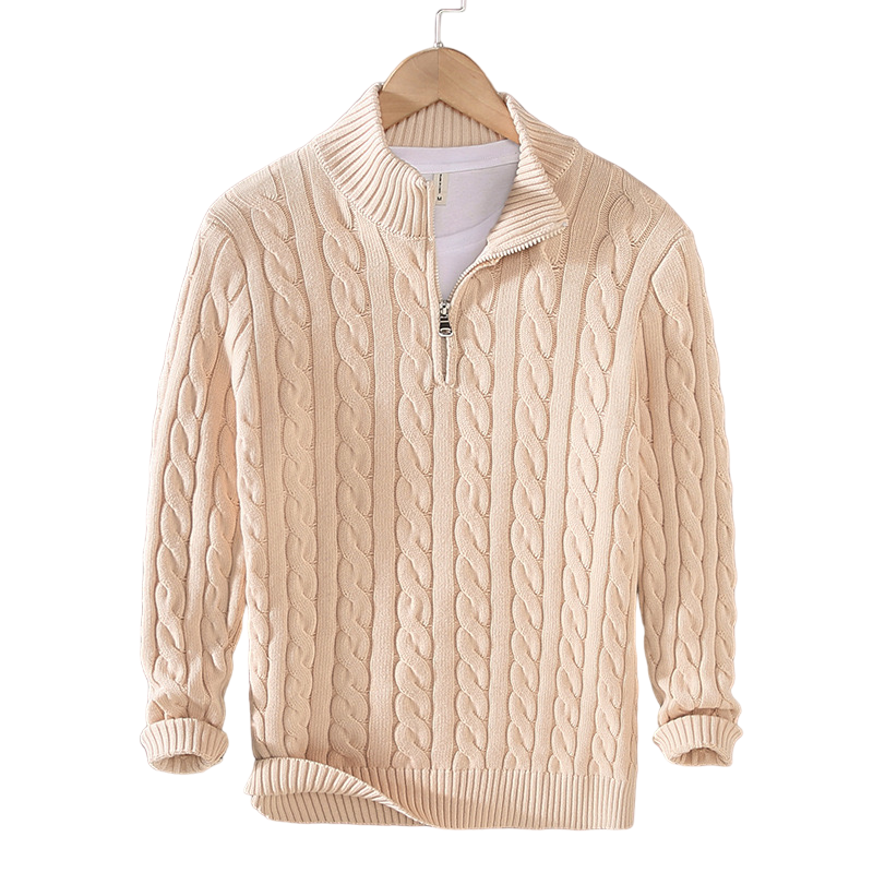 Warmer, atmungsaktiver Herrenpullover - Patrick