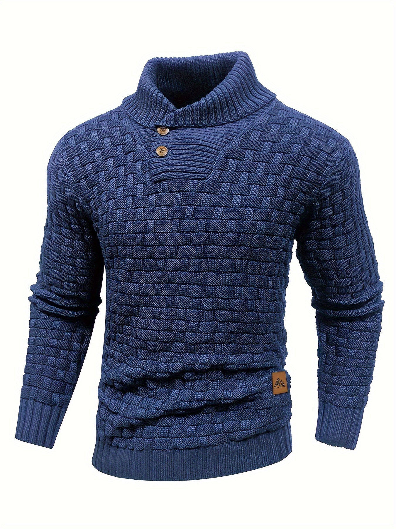 ModeGeist | Strickpullover mit Geflochtenem Muster Klassisch und Bequem Perfekt für Den Alltag