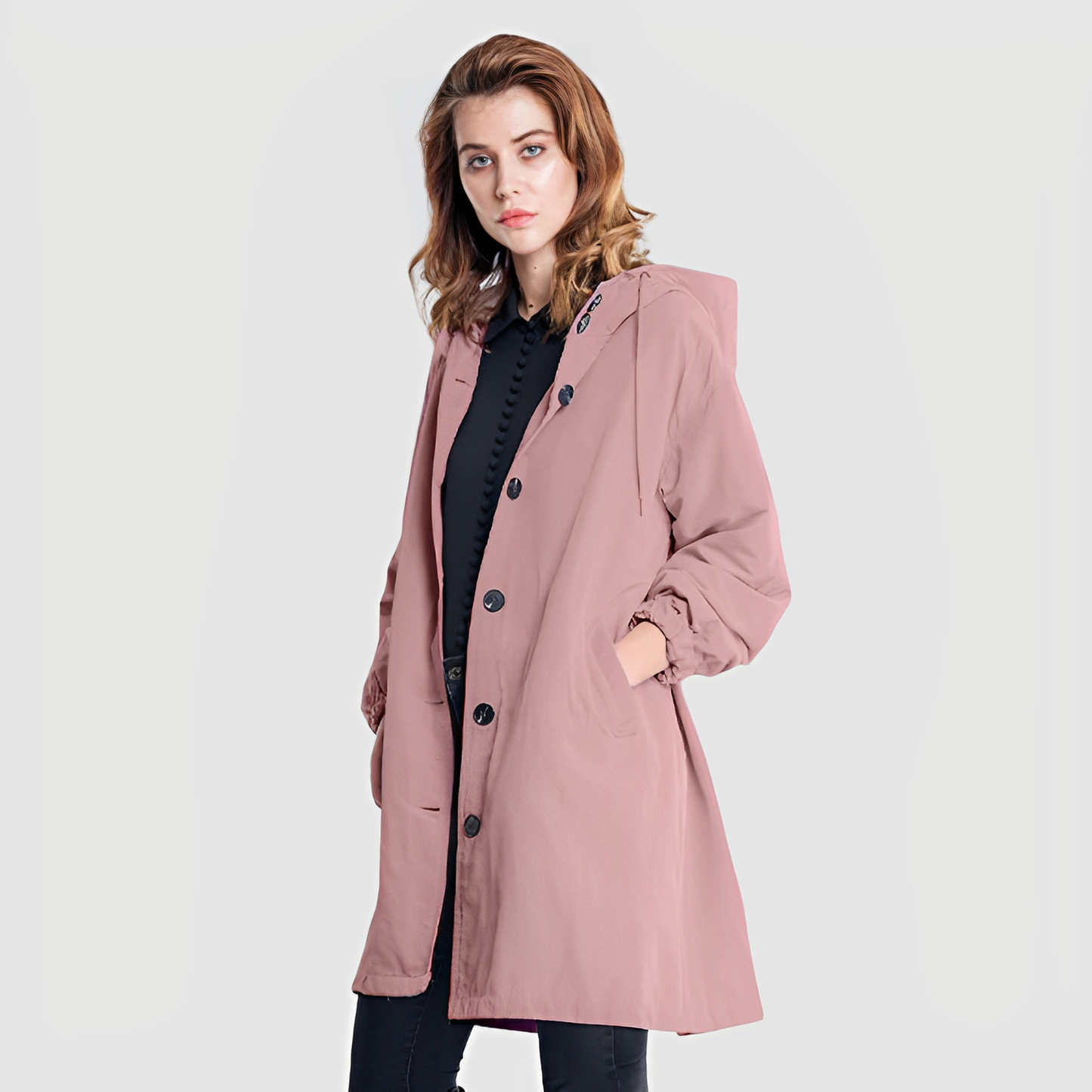ModeGeist | Lässig mit Kapuze und Kordel für Frauen Ideal für Herbst Winter