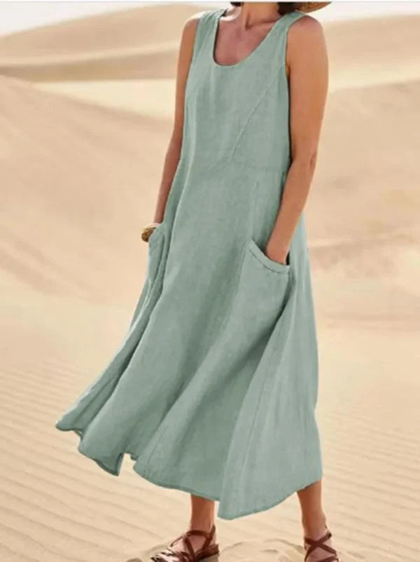 MODEGEIST Damen Alltagskleid Klassisches Design Vielseitiger Stil