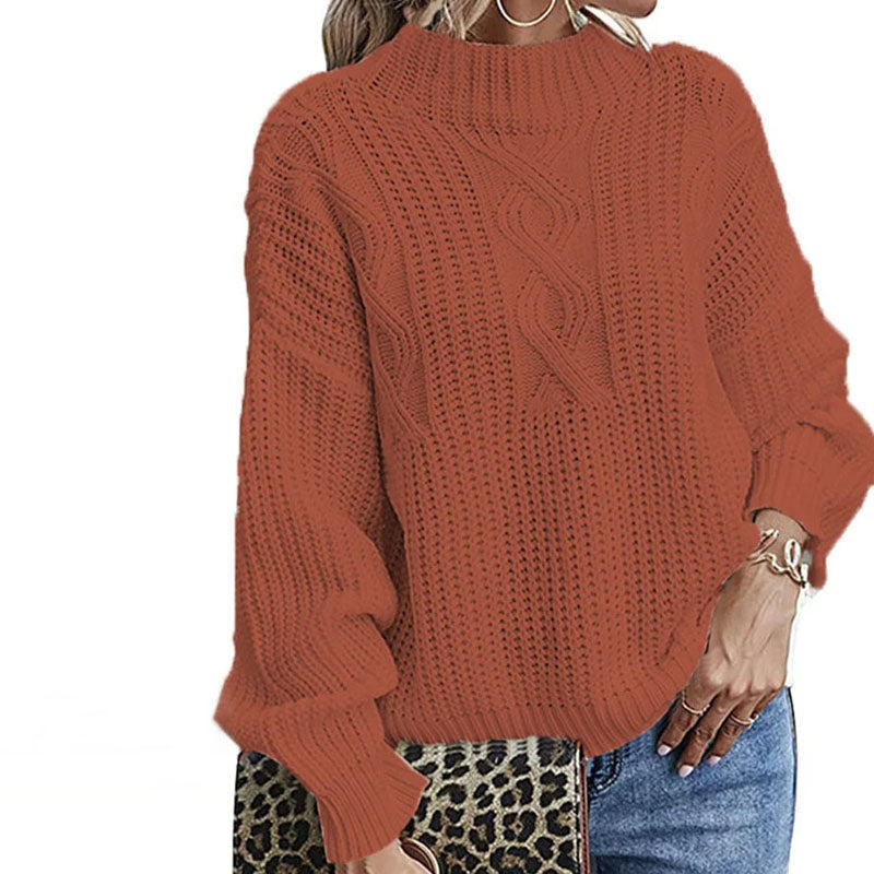 ModeGeist | Kabelstrickpullover Acryl Komfortabel, Klassisch