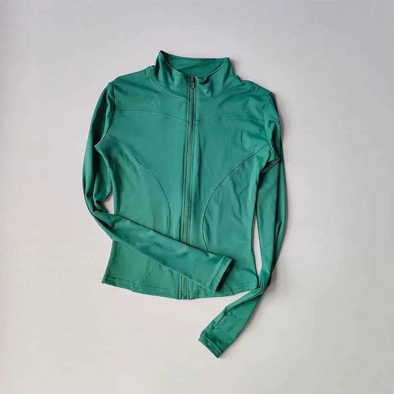 ModeGeist | Damen Langarm Zip Up Activewear Jacke