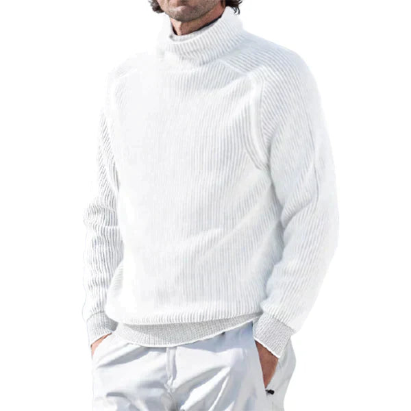 ModeGeist | Eleganter Rollkragenpullover für Männer