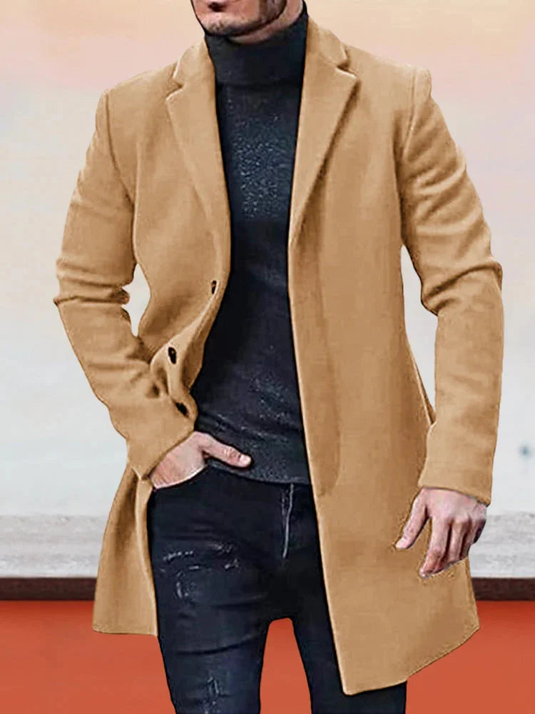 ModeGeist | Minimalistische Herrenjacke – schlicht & stilvoll