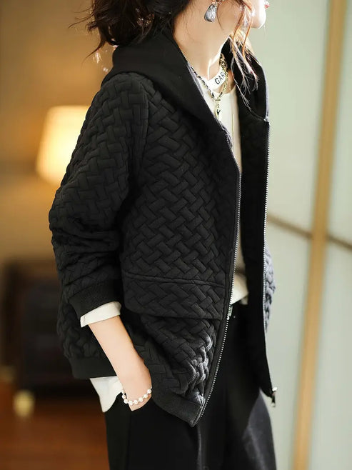 TINE – Kapuzenjacke aus Sweatstoff mit Kapuze