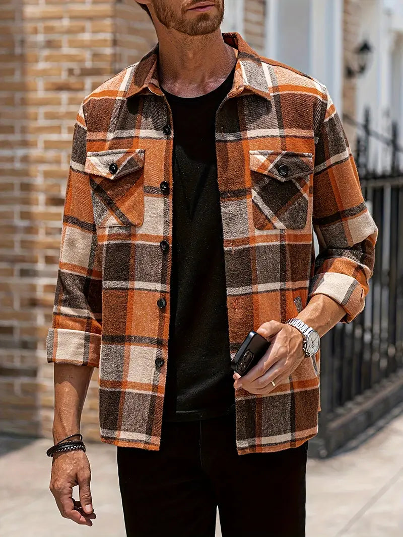 Linus Herrenjacke: Klassische Eleganz im Karbedesign