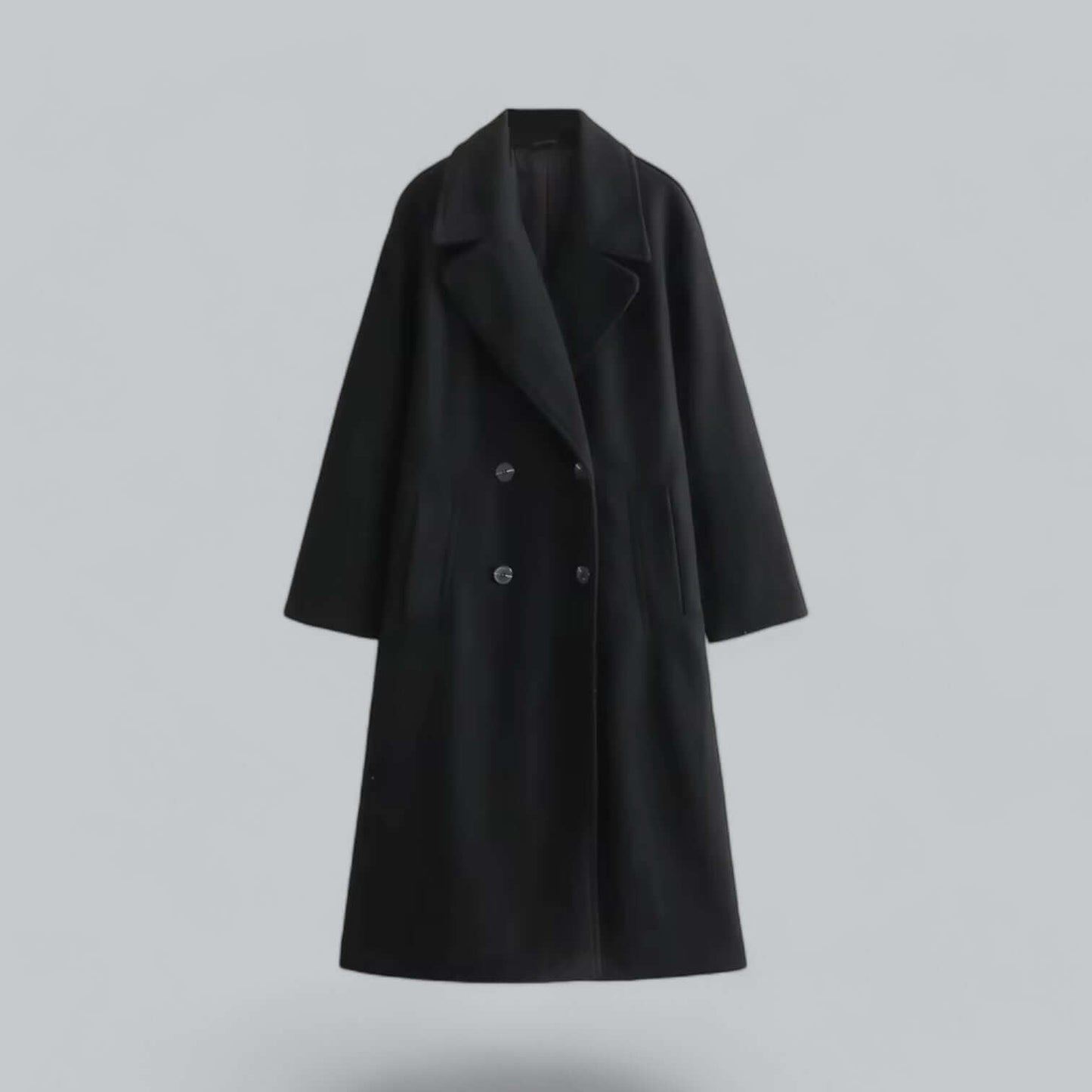 ModeGeist | Damen Oversized Knopfmantel