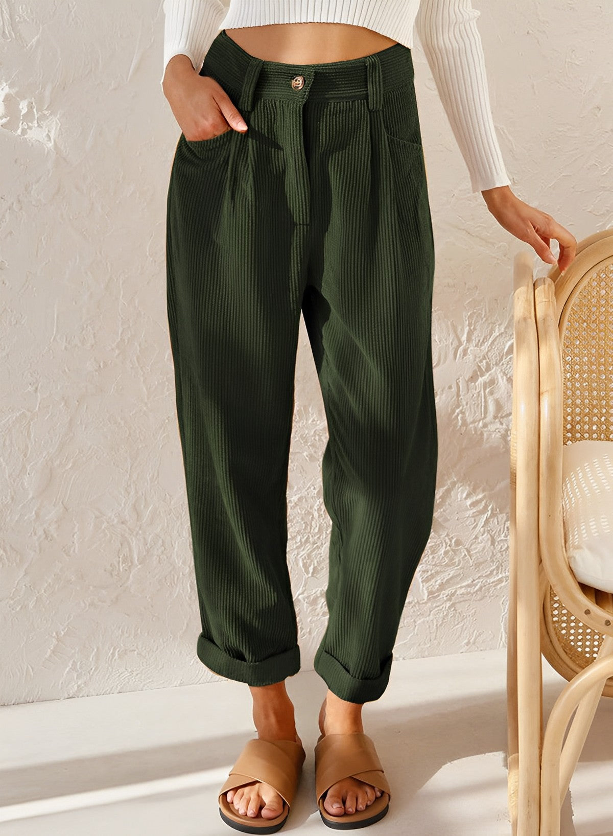 JANA - Cordhose im modernen Stil
