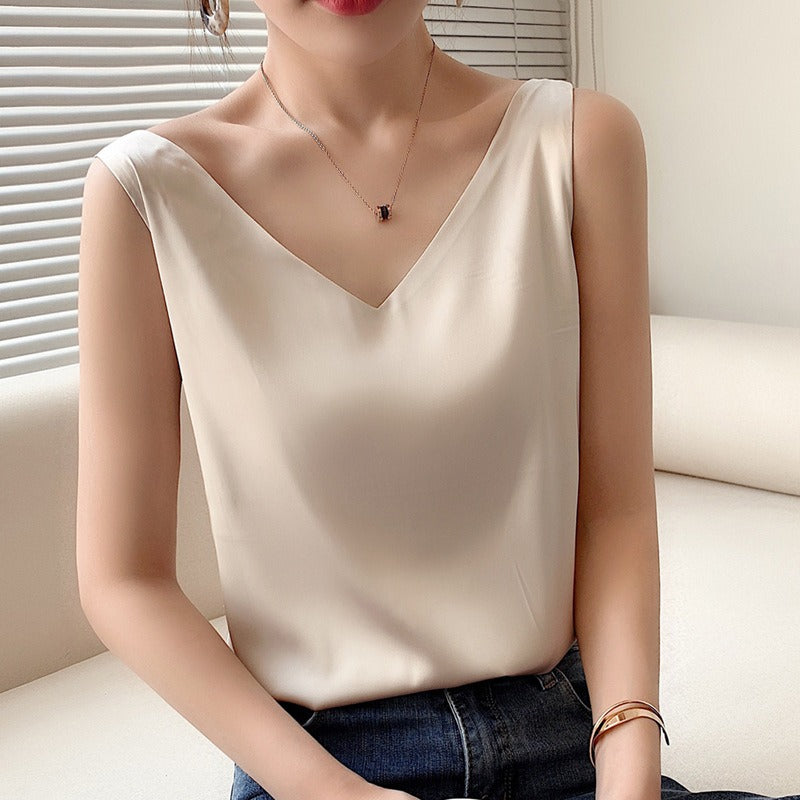 Seidig weiches Tanktop für Damen - Gladys