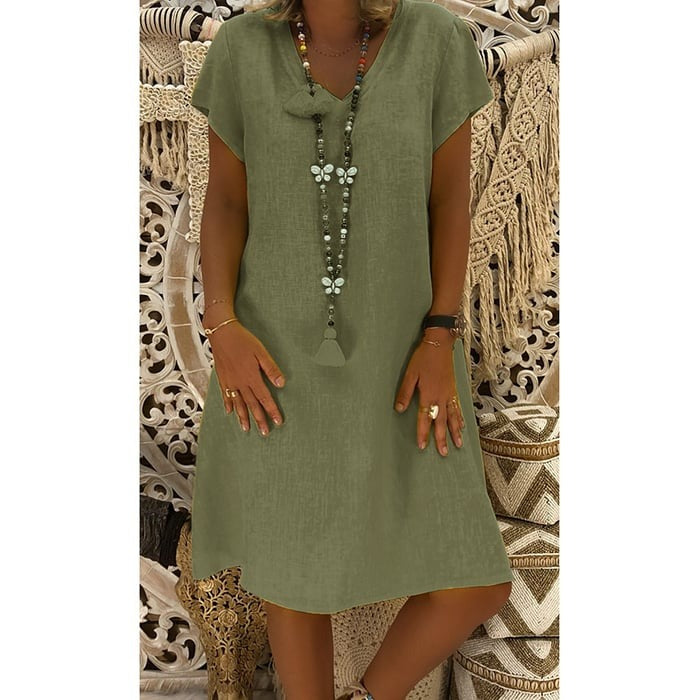 Leinenkleid Kathleen: locker und frisch