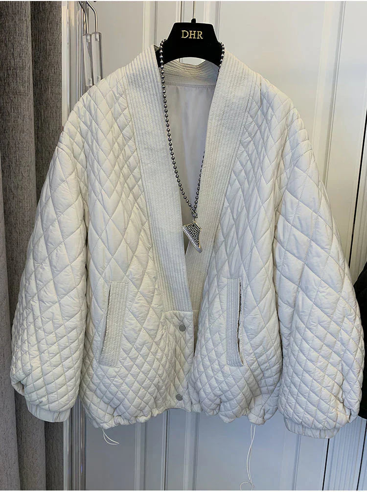 ModeGeist | Fashion Retro Baumwollgepuffte Jacke