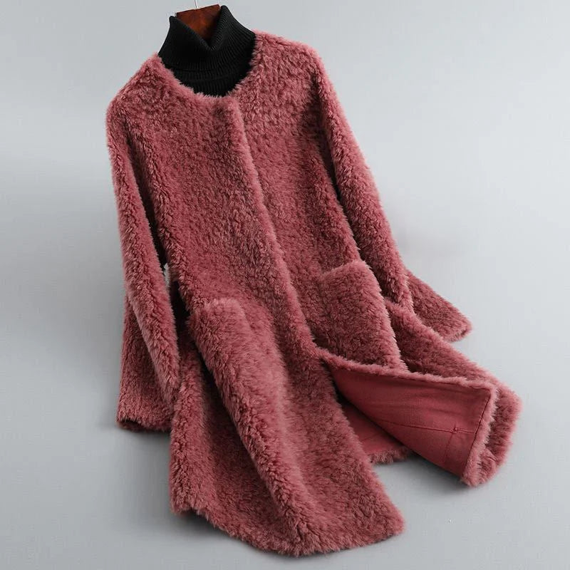 ModeGeist | Winterjacke Aus Teddyfell