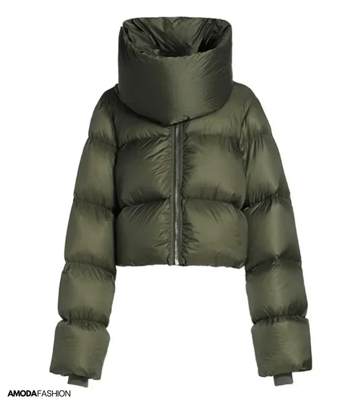 ModeGeist | Bauschig Oversized mit Rollkragen